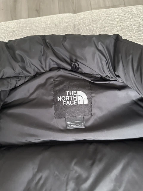 The North Face 700 Nuptse Puffer Jacket Black Men’s Small Padded Waterproof Down 7