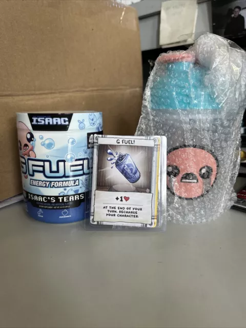 Gfuel Binding Of Isaac Bundle Tub + Shaker + Cards G Fuel