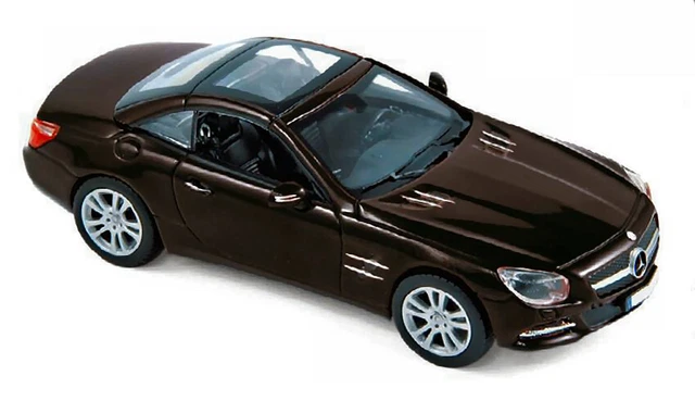 Voiture miniature MERCEDES 350 SL 1/18 Sun star en boite