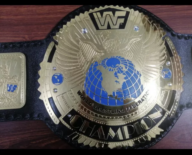 WWF BIG BLUE Eagle Heavyweight World Title Belt Replica Title Belt $199 ...