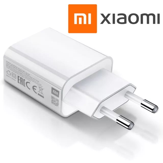 Caricabatteria Originale Xiaomi Mdy-09 Ricarica Veloce Fast Micro Usb - Tipo C