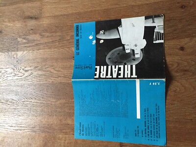 REVUE L AVANT SCENE THEATRE 351 le mal de test  marie daems lonsdale dux 1966 