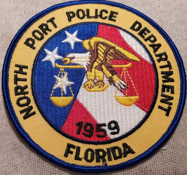 FL North Port Florida Police Shoulder Patch