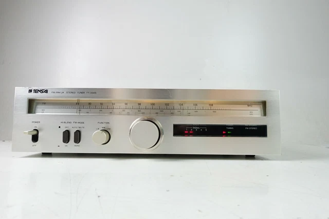 Magnifique ensemble vintage Ampli Tensai TA-2030 avec entrée platine
