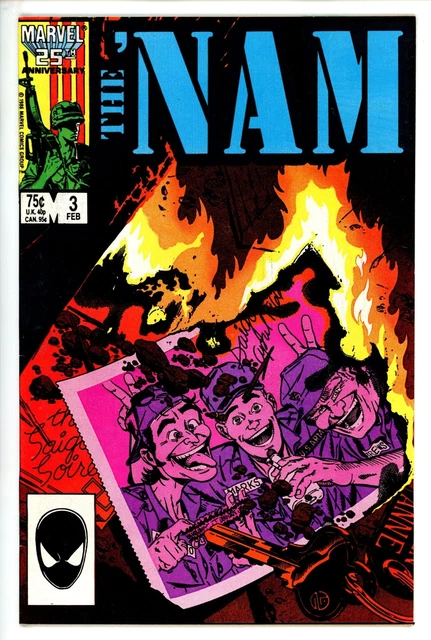 The 'Nam #3 Marvel (1986)