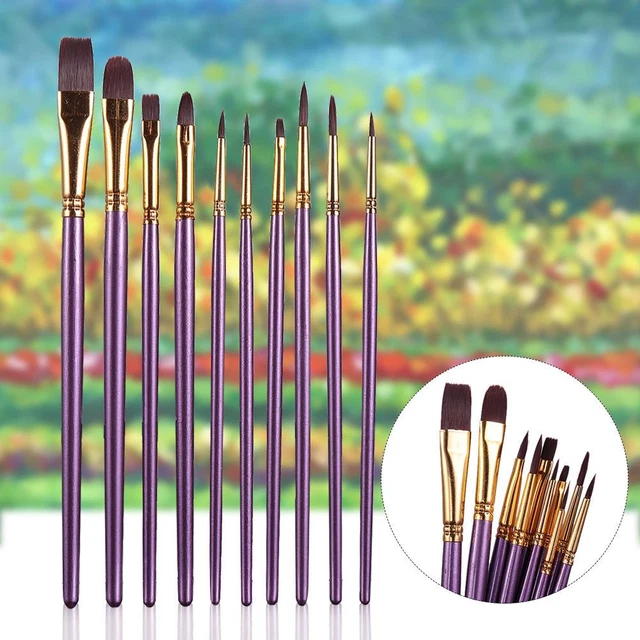 Suministros de arte artista pincel pincel pintura al óleo pincel nailon cabello acuarela lápiz