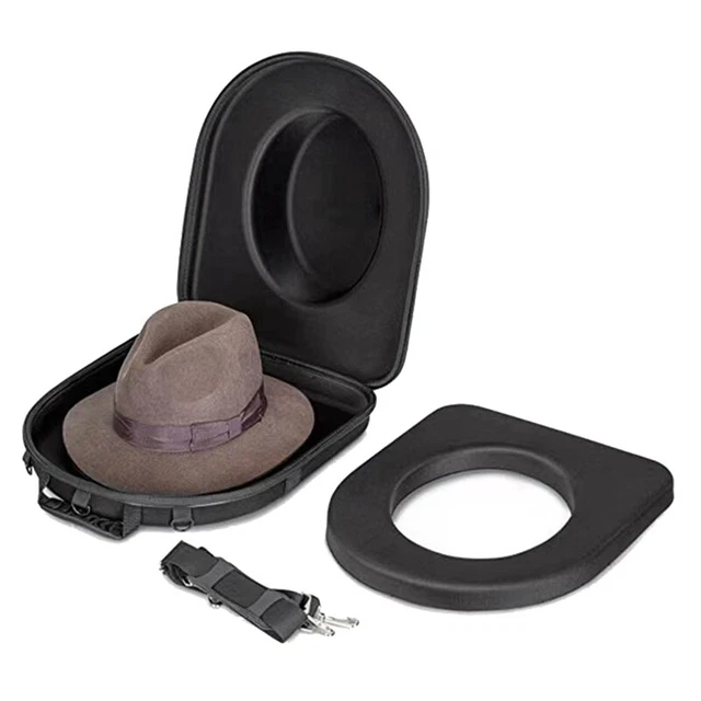 Custodia cappello da viaggio, custodia cappello da viaggio, scatola cappello da viaggio, organizzatore cappello da viaggio, Hahhg