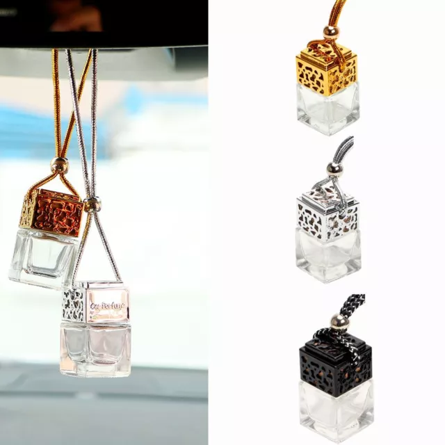 Decor Car-styling Air Freshener Car Perfume Empty Bottle Auto Ornament Pendant