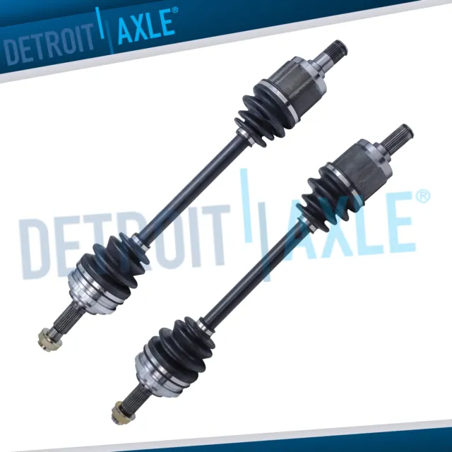 2pc Front Driver and Passenger Side CV Axle Shafts for Honda Accord Acura CL TL