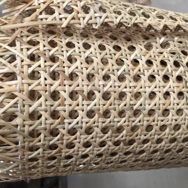 Plastic Artificial Weave Rattan Cane Webbing Sheet Material Chair Caning  Repair