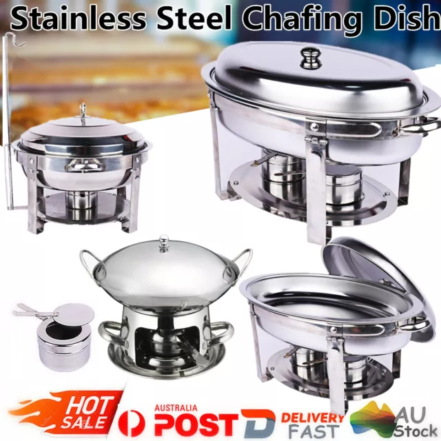 Large Multifunction Stainless Steel Bain Marie Chafing Dish Buffet Food Warmer