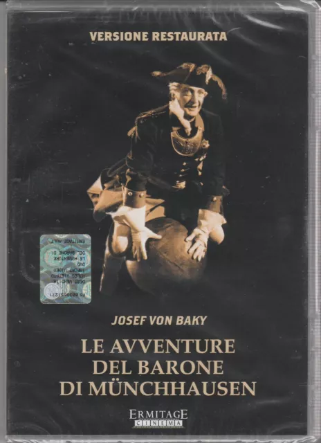 Dvd LE AVVENTURE DEL BARONE DI MUNCHHAUSEN  MUNCHAUSEN J. Von Baky nuovo