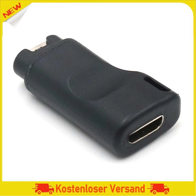 USB Ladegerät Adapter Konverter für Garmin Fenix ​​7 7S 7X 6 6S 6X (Micro USB)