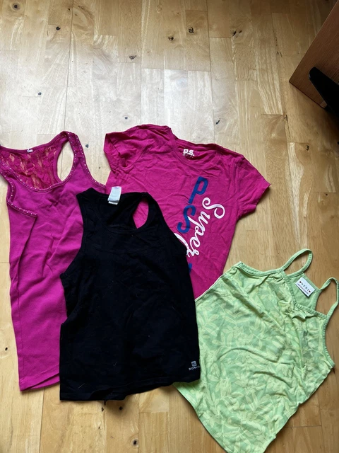 Bundle Of Girls Tops / T Shirts Age 8 Years