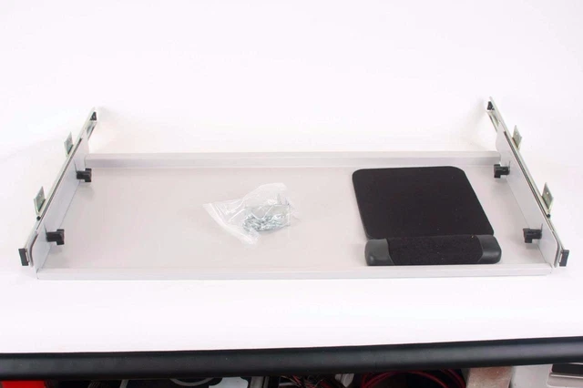 Buddy Products Articulating Keyboard Drawer with Mouse Platform, 12.5 x 30"