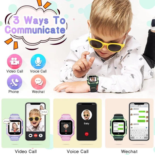 MINGFUXIN 4G KIDS Smart Watch for Boys Girls Waterproof