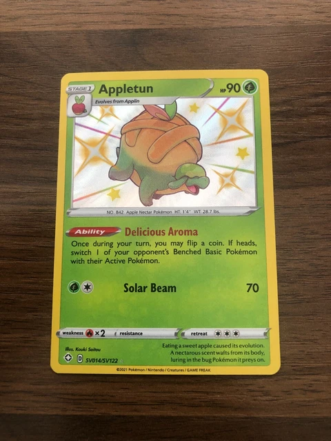 SV014/SV122 | Appletun | Shining Fates | Rare Holo shiny