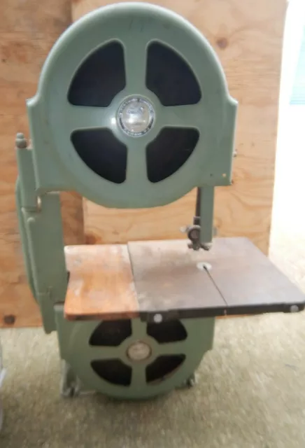 Vintage Walker Turner 12" Band Saw W/ Geared Table Trunnion