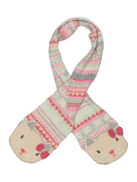 Angel's Kids Girls Pink Scarf 3