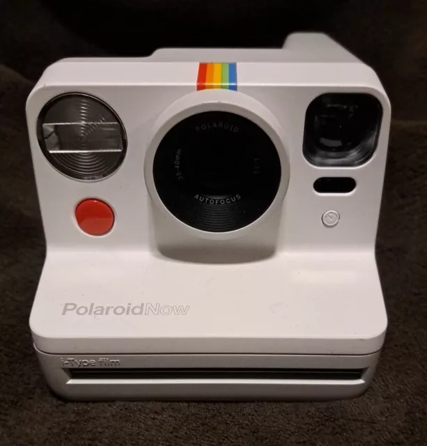 Polaroid Now Plus 2nd Generation I-Type Instant Film Camera, White