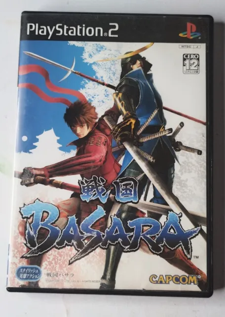 Sengoku Basara - PS2 Playstation 2 NTSC-J Japan Capcom Game w Manual