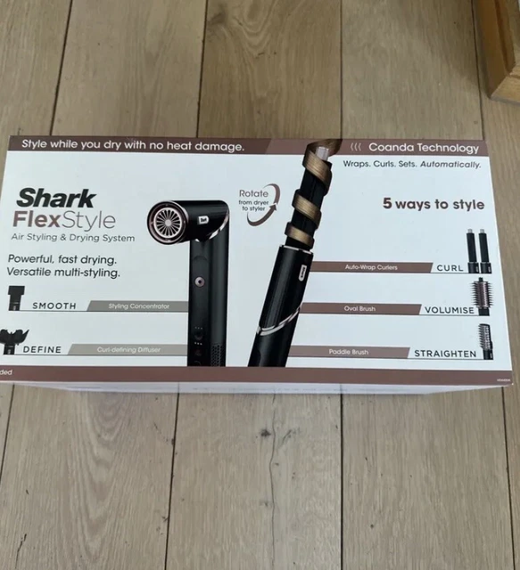 SHARK FLEXSTYLE AIR Styler & Hair Dryer with Storage Case, 5