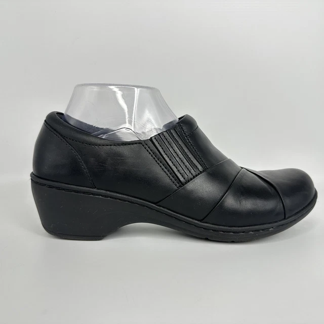 CLARKS WOMENS CHANNING Essa Loafer Comfort Shoes Brown Cushioned Slip On 11 M 20.99 PicClick