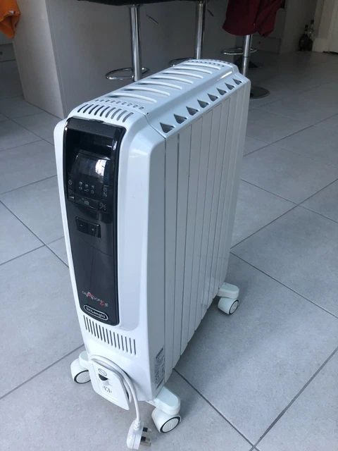 DELONGHI DRAGON S 2kW Oil Filled Radiator TRDS40820E Portable