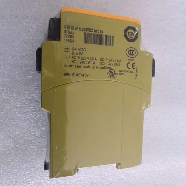 24V PZE X4VP 777580 Safety Relay For PILZ