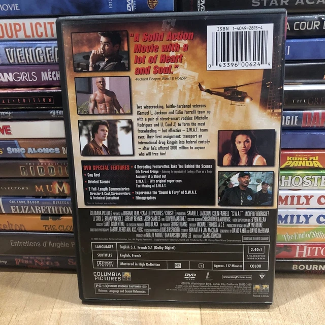 S.W.A.T. DVD WIDESCREEN Special Edition Samuel L Jackson Colin Farrell ...