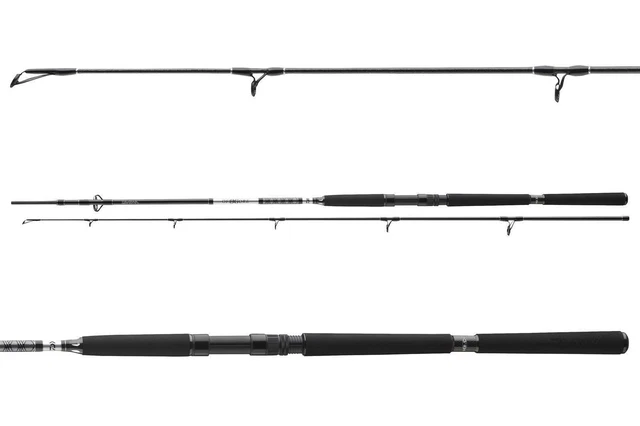 Canne à Pêche Mobile DAIWA 965TMH Q - 5 Sections Fibre Carbone, 2.9m, Portée 10-40g - Neuf