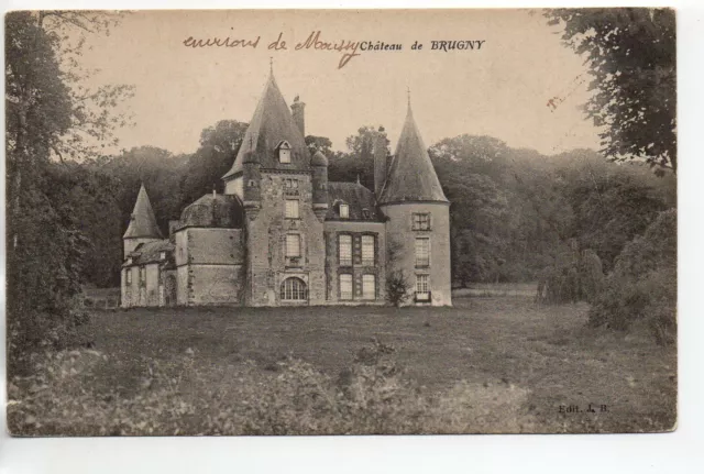 BRUGNY aux environs d' EPERNAY - Marne - CPA 51 - le Chateau 6