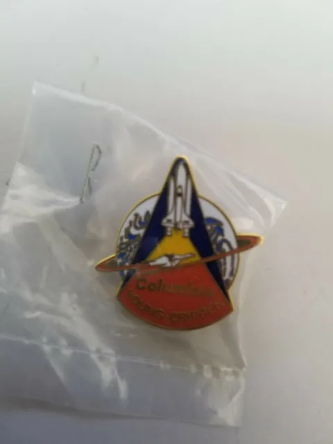 NASA PIN vtg Space Shuttle COLUMBIA STS-1 / 25th Anniversary Young Crippen