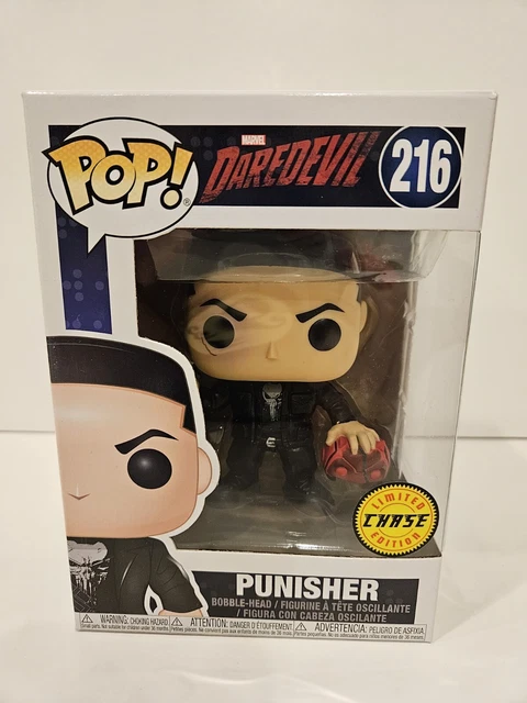 Funko Pop! Marvel Daredevil - #216 Punisher Chase Edition! Free Shipping!