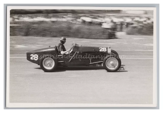 Racing car car racing car BUGATTI old photo