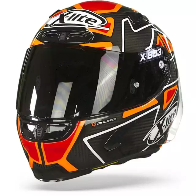 X-Lite X-803 RS Ultra Carbon Petrucci 47 Casque Intégral -  Livraison gratuite!