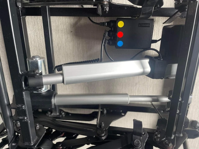 Actuador de doble motor ajustable + nuevo control remoto.
