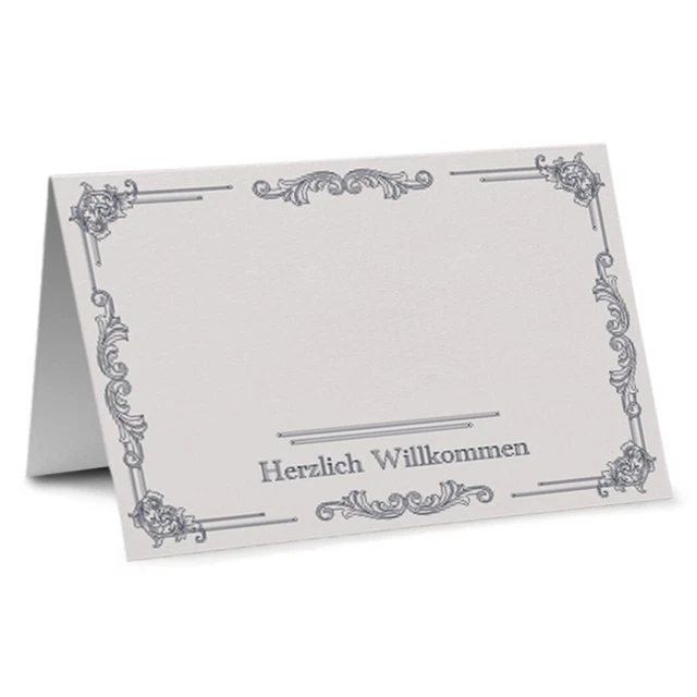 Codulu Tischkarten, Ausgehöhlt, Retro-Muster, Name Produktbild-Vorschau 8