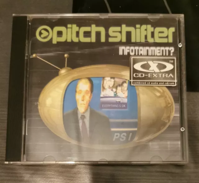 Pitch Shifter - Infotainment (CD, 1996)  12 Tracks NEW UNSEALED 🎸🎤