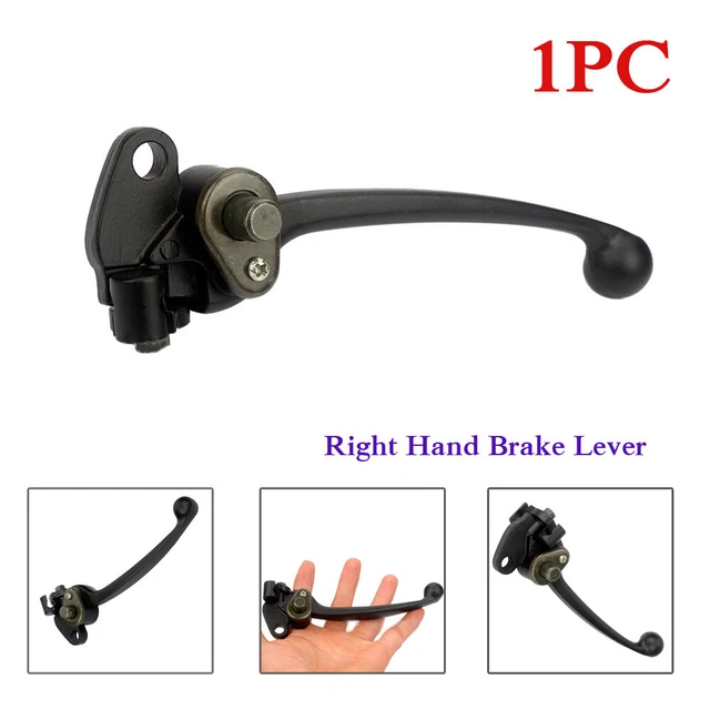 1× Right Hand Brake Lever For 50-250CC 22mm 7/8" Handle Bar Dirt Bike ATV Quad