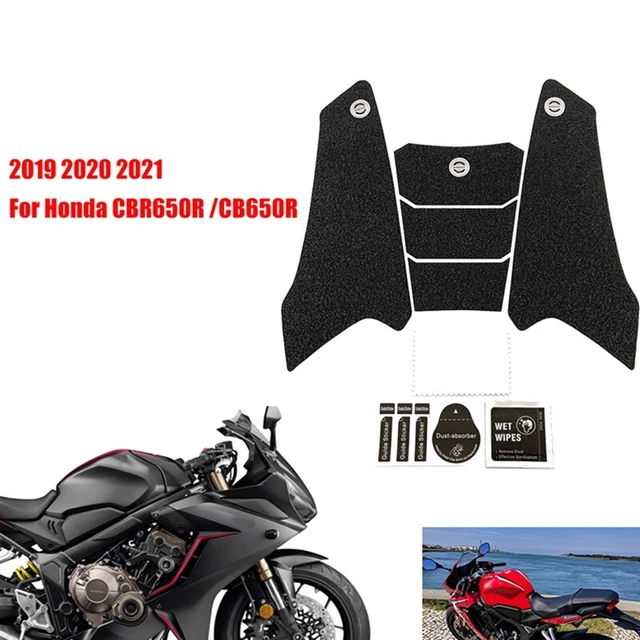 1 set cuscinetto serbatoio moto adesivo serbatoio trazione per CBR650R CB N9B9