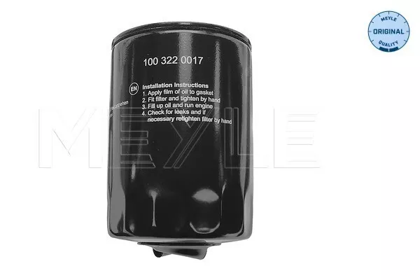 MEYLE 100 322 0017 Oil Filter for AUDI SEAT SKODA VW