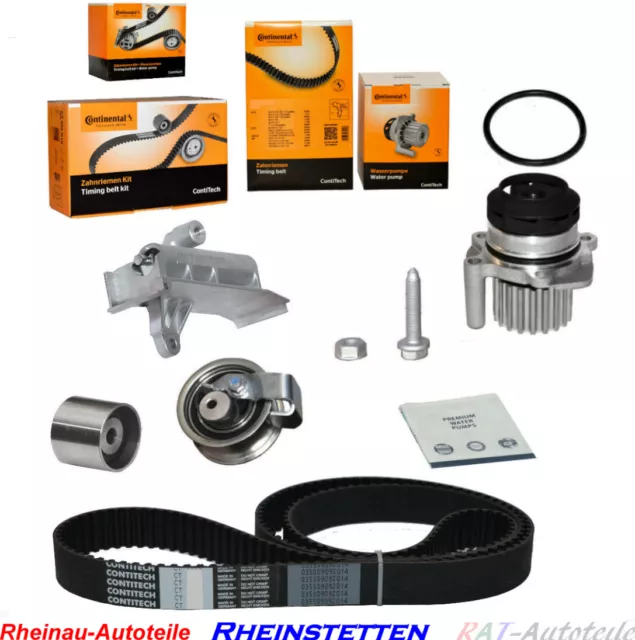 CONTI Zahnriemensatz+ Schwingungsdämpfer+Wapu AUDI VW SEAT FORD 1.9TDI Motoren