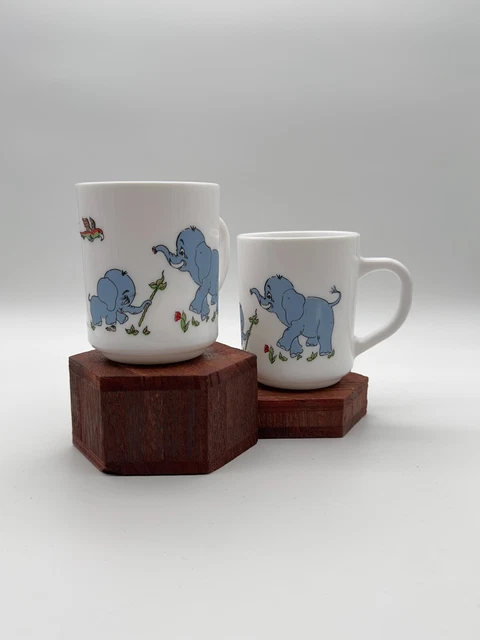 lot de 6 mugs tasses et 1 pichet arcopal mobil seventies cups