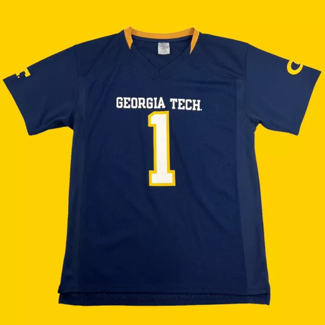 Rivalry Threads Youth XL Georgia Tech Youth Football Jersey Boy Vintage