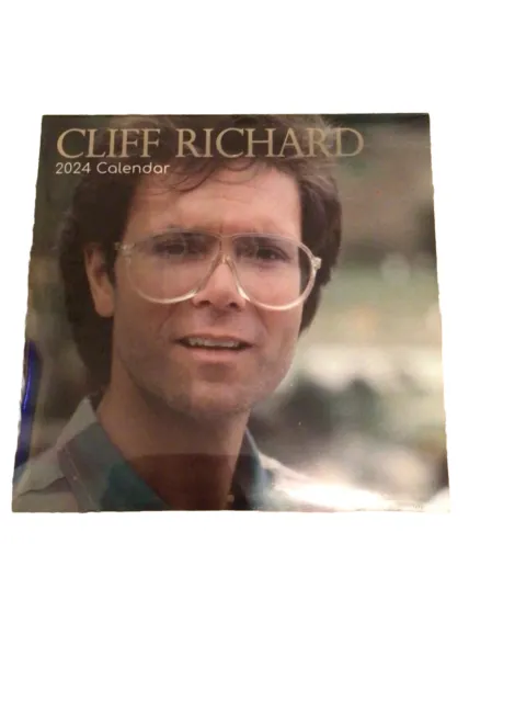 CLIFF RICHARD 16 Month 2024 CALENDAR - NEW SEALED