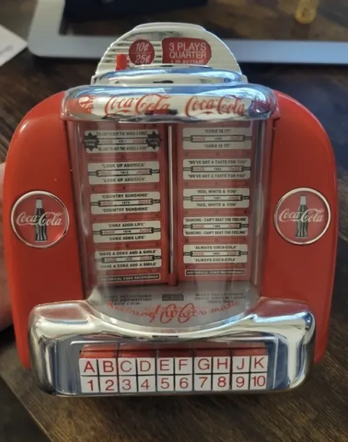 VINTAGE | Coke Mini Jukebox in excellent condition