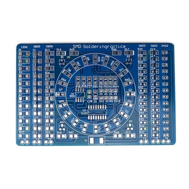 SOLDERING PRACTICE SMD Circuit Boards LED Electronic DIY Kits Project