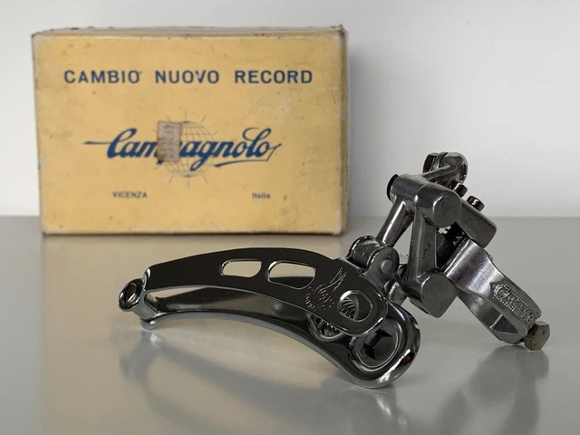 Dérailleur Avant Occasion Cyclisme Dérailleur Avant Campagnolo Record 1052/1 Vintage (1972) - Occasion, Fonctionnel Vélo Vintage Campagnolo Occasion
