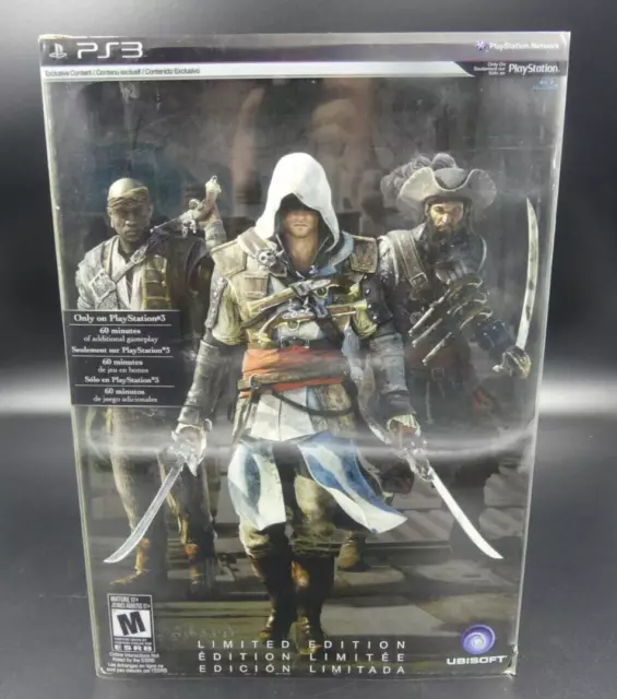 Assassin's Creed IV: Black Flag Limited Edition (PlayStation 3 PS3) Complete CIB